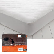 Lightly Quilted Cotton Top Mattress Protector Single V442-ABR-MATTRESSP-LIGHTLYQUILTED-WHITE-SB