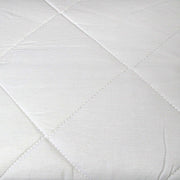 Lightly Quilted Cotton Top Mattress Protector Single V442-ABR-MATTRESSP-LIGHTLYQUILTED-WHITE-SB