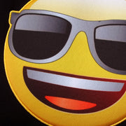 Pair of Emoji Car Front Seat Covers Sunglasses Faces V442-ABR-MISC-CARSEATCOVER-SUNGLASS-SH