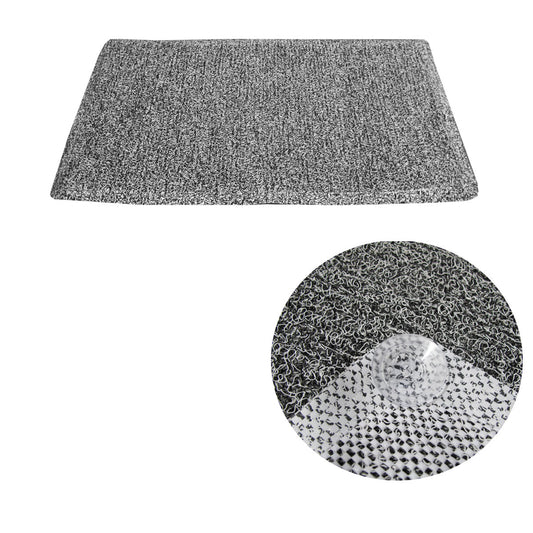 Loofah Shower Mat Black V442-ABR-MISC-LOOFAHMAT-BLACK-RE