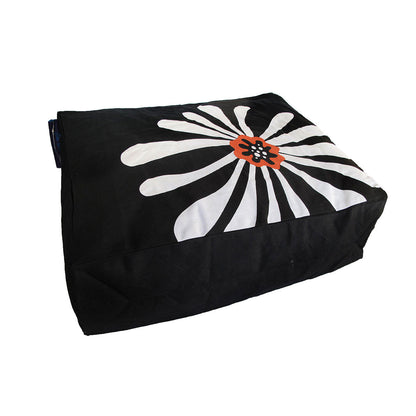 Heavy Duty Pure Cotton Pet Dog Bed Cover Small Black V442-ABR-MISC-PETBEDCOVERS-BLACK-SH