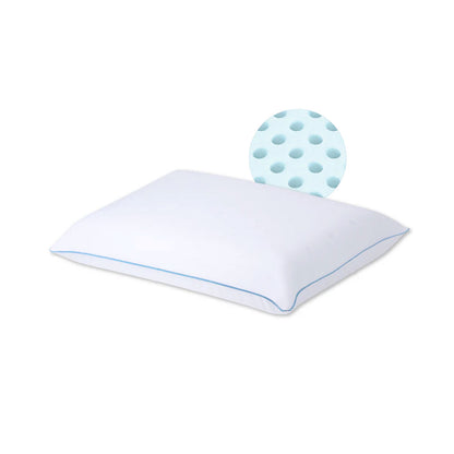 Mediflow Elite Premium Fiber Cooling Gel Memory Foam Water Pillow 44 x 66 cm V442-ABR-PILLOW-ELITEWATERGELFOAM-WHITE-ST