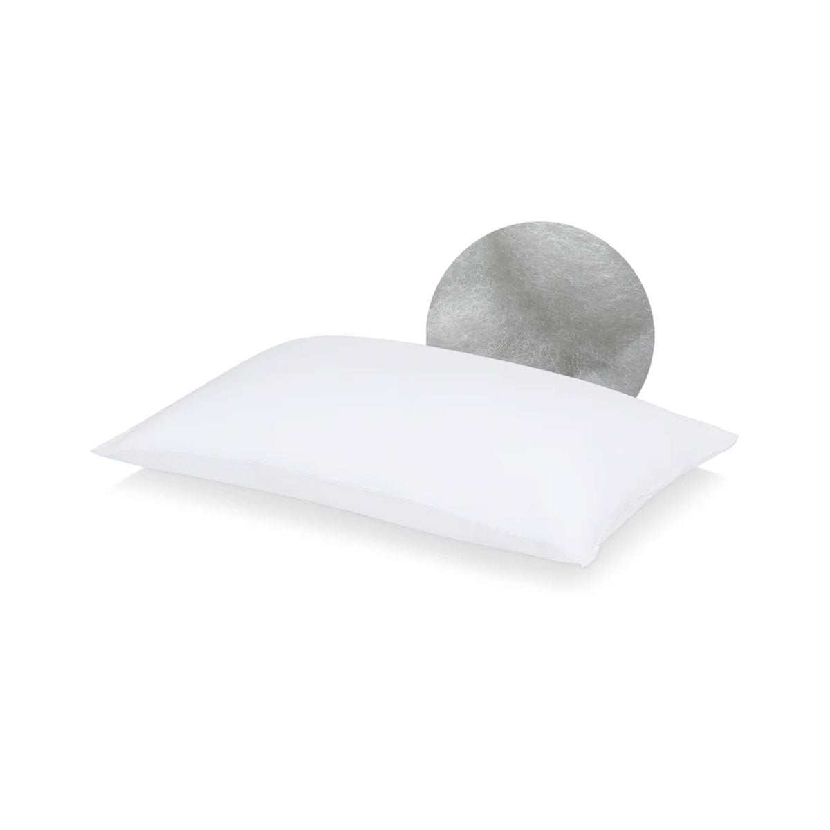 Mediflow Travel Size Waterbase Fibre Pillow 33 x 53 cm V442-ABR-PILLOW-TRAVELWATER-WHITE-RE