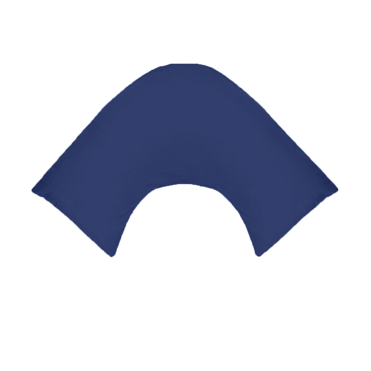 280TC Polyester Cotton V Shape Pillowcase Navy V442-ABR-PILLOWC-280TC-NAVY-TR