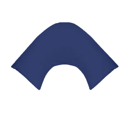 280TC Polyester Cotton V Shape Pillowcase Navy V442-ABR-PILLOWC-280TC-NAVY-TR