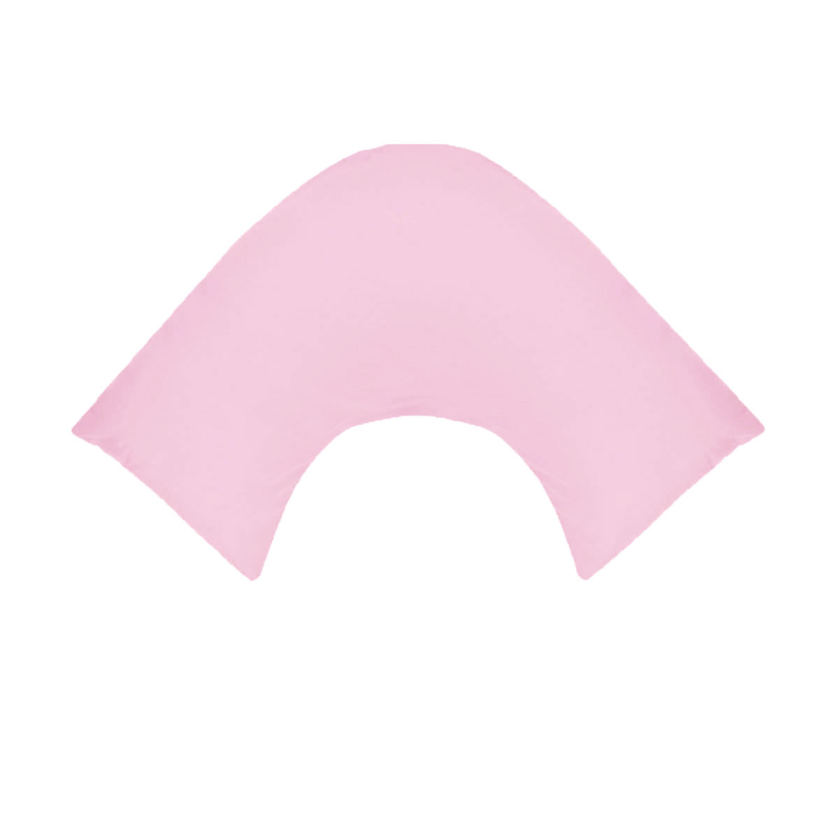 280TC Polyester Cotton V Shape Pillowcase Pink V442-ABR-PILLOWC-280TC-PINK-TR