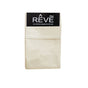 Pair of Reve 100% Cotton Standard Pillowcases 48 x 74 cm Solid Cream V442-ABR-PILLOWC-PAIRREVESOLID-CREAM-ST