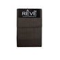 Pair of Reve 100% Cotton Standard Pillowcases 48 x 74 cm Multistripe Chocolate V442-ABR-PILLOWC-PAIRREVESTRIPE-CHOCOLATE-ST