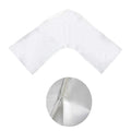 Stain Resistant Extra Large V Boomerang Pillow Protector V442-ABR-PILLOWP-EXTRALARGEVSTAIN-WHITE-TR