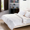 300GSM Cotton Summer Quilt Queen V442-ABR-QUILT-300GSMCOTTON-WHITE-QS