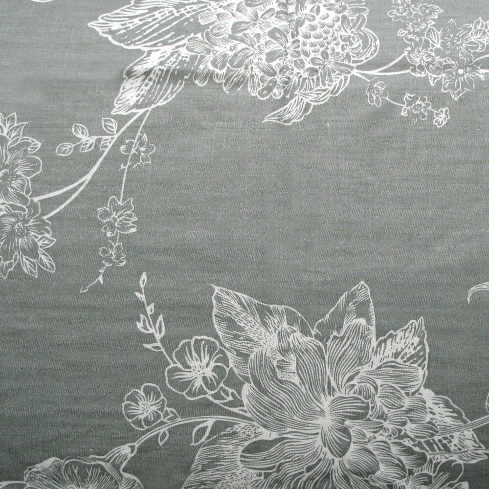 Pure Cotton Ashley Quilt Cover Set Double V442-ABR-QUILTCS-LUNAASHLEY-GREY-DS