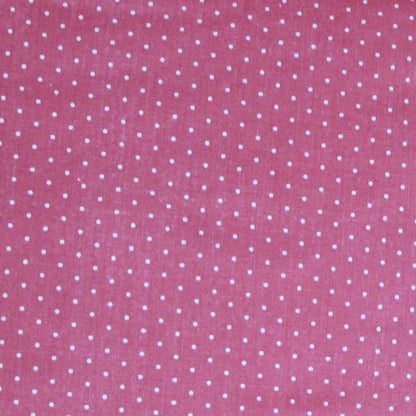 Polyester Cotton Polka Dots Quilt Cover Set Double V442-ABR-QUILTCS-LUNAPOLKADOTS-PINK-DS