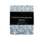 Printed Microfiber Sheet Set Single Silver Imperial V442-ABR-SHEETS-IMPERIAL-SILVER-SB