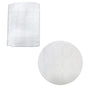 Checkered Crisp White Luxury Jacquard Tablecloth 180 x 230 cm V442-ABR-TABLEC-CHERKERED230-WHITE-RE