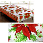 Christmas Rectangular Table Cloth NL18075 150x300cm V442-ABR-TABLEC-NL18075XMAS300CM-WHITE-RE
