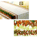 Christmas Rectangular Table Cloth SD1667 150x340cm V442-ABR-TABLEC-SD1667XMAS340CM-ORANGE-RE