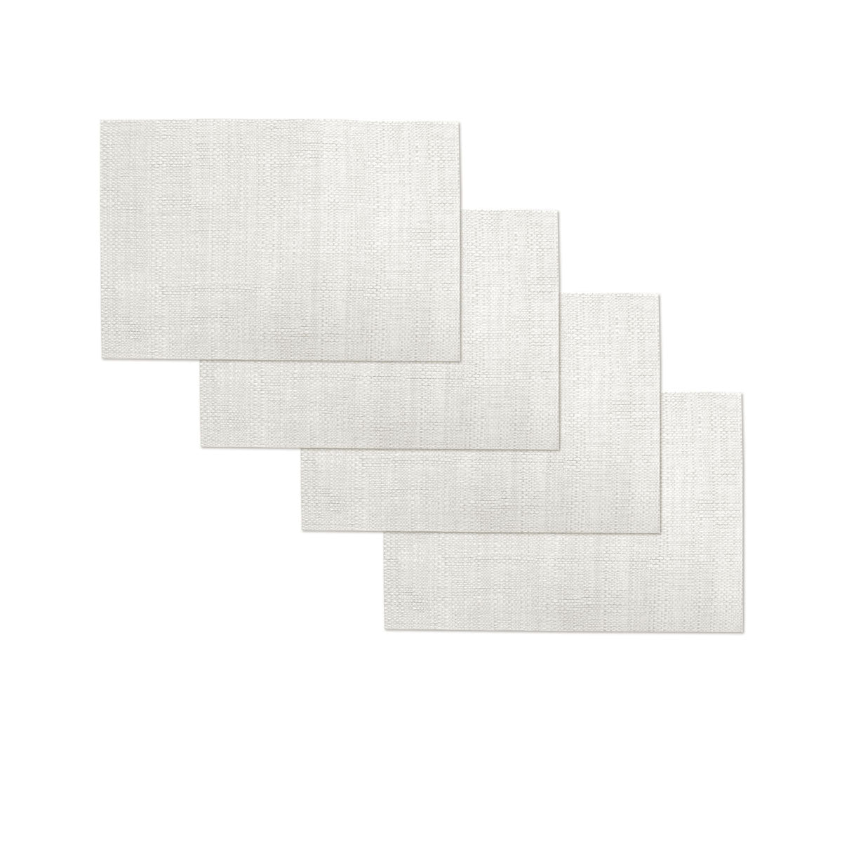 Choice Set of 4 PVC Table Placemats Harold Ivory V442-ABR-TABLEPLACEMAT-HAROLD-IVORY-RE