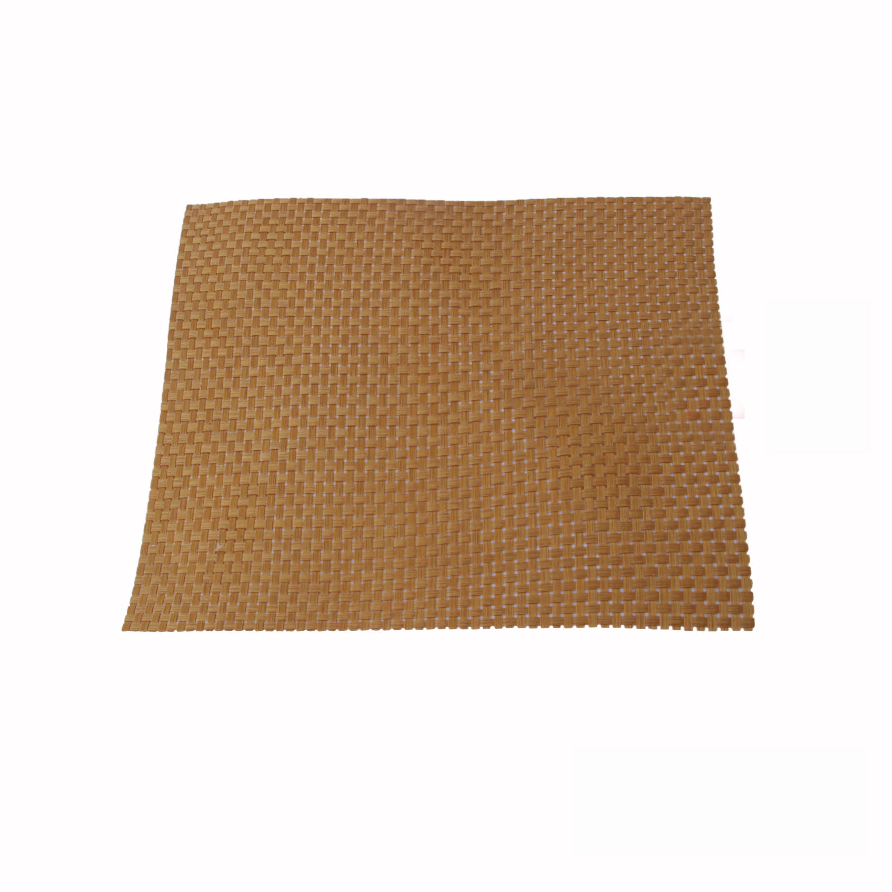 Choice 4 Pieces of Woven Table Placemats Royal Gold V442-ABR-TABLEPLACEMAT-WOVEN-ROYALGOLD-RE