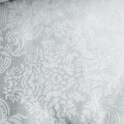 Damask White Elegant Polyester Jacquard Table Runner 38 x 90 cm V442-ABR-TABLER-DAMASK90CM-WHITE-RE