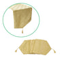 Faux Silk Jacquard Table Runner Gold 32 x 180 cm V442-ABR-TABLER-FAUXSILKJACQUARD180-GOLD-SH