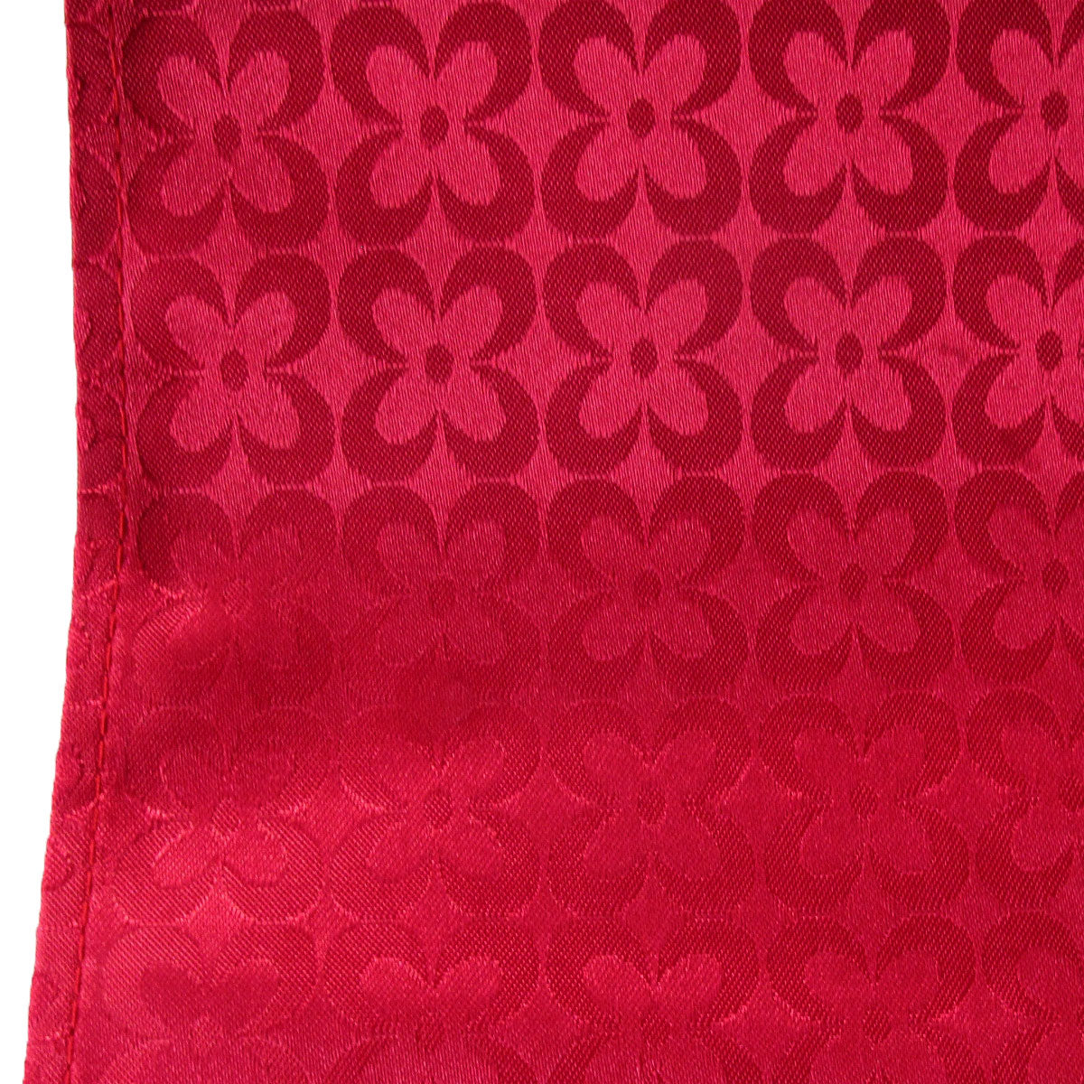 Cherry Floral Satin Jacquard Table Runner 30 x 160cm V442-ABR-TABLER-FLORAL-CHERRY-RE