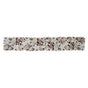Shell Embroidered Table Runner 33 x 170cm V442-ABR-TABLER-SHELLEMBROIDERED-NATURAL-RE