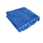 240GSM Corduroy Striped Throw Rug Blue V442-ABR-THROW-CORDUROYSTRIPE-BLUE-RE