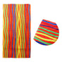 Bright Stripes Cotton Velour Printed Beach Towel V442-ABR-TOWEL-BRIGHTSTRIPES-MULTI-RE