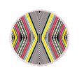 Cotton Round Beach Towel Ellie V442-ABR-TOWEL-ELLIE-MULTI-RD