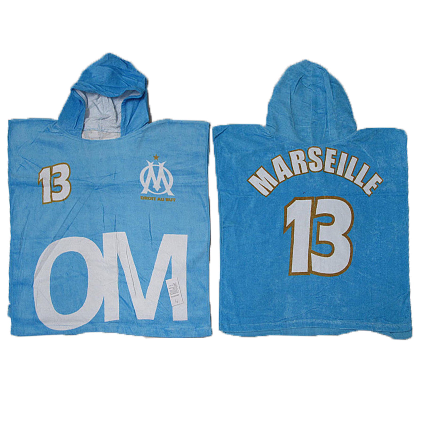 Kids Hooded Towel Marseille 13 V442-ABR-TOWEL-HOODEDMARSEILLE13-BLUE-SH