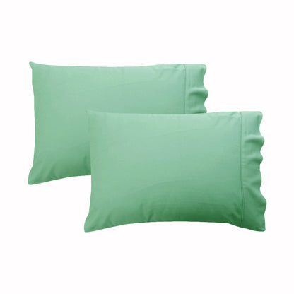 280TC Luxury Percale Standard Pillowcases Frost V442-ASU-PILLOWC-PERCALESTANDARD-FROST-ST