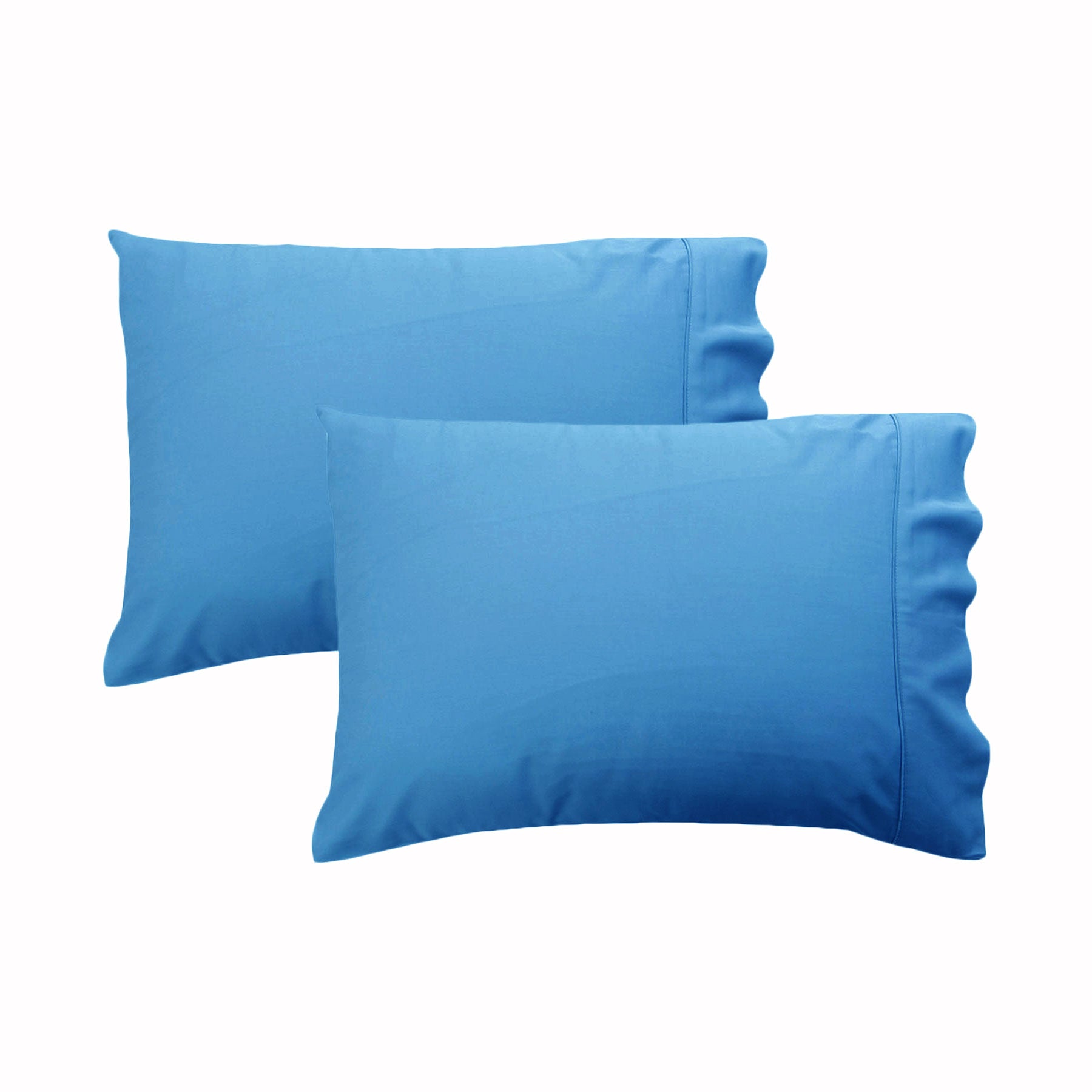 280TC Luxury Percale Standard Pillowcases Perwinkle V442-ASU-PILLOWC-PERCALESTANDARD-PERWINKLE-ST
