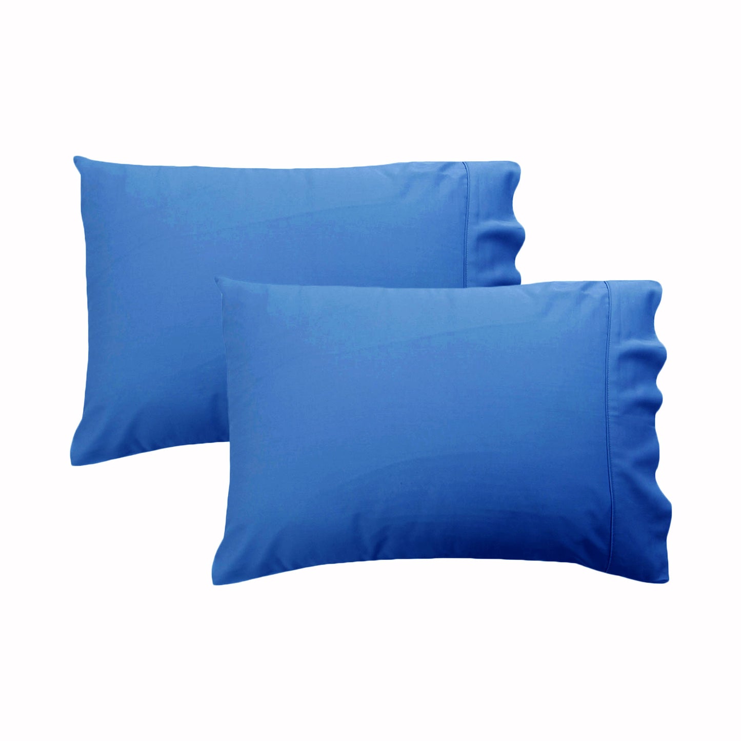 280TC Luxury Percale Standard Pillowcases Steel V442-ASU-PILLOWC-PERCALESTANDARD-STEEL-ST