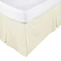 ASSUN Box Pleated Valance Ecru SINGLE V442-ASU-VALANCE-PLEATED-ECRU-SB