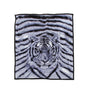 1000GSM White Tiger Luxury Quality 2 Ply Mink Blanket 200 x 240 cm V442-ATX-BLANKET-1000GSMTIGER-WHITE-QS