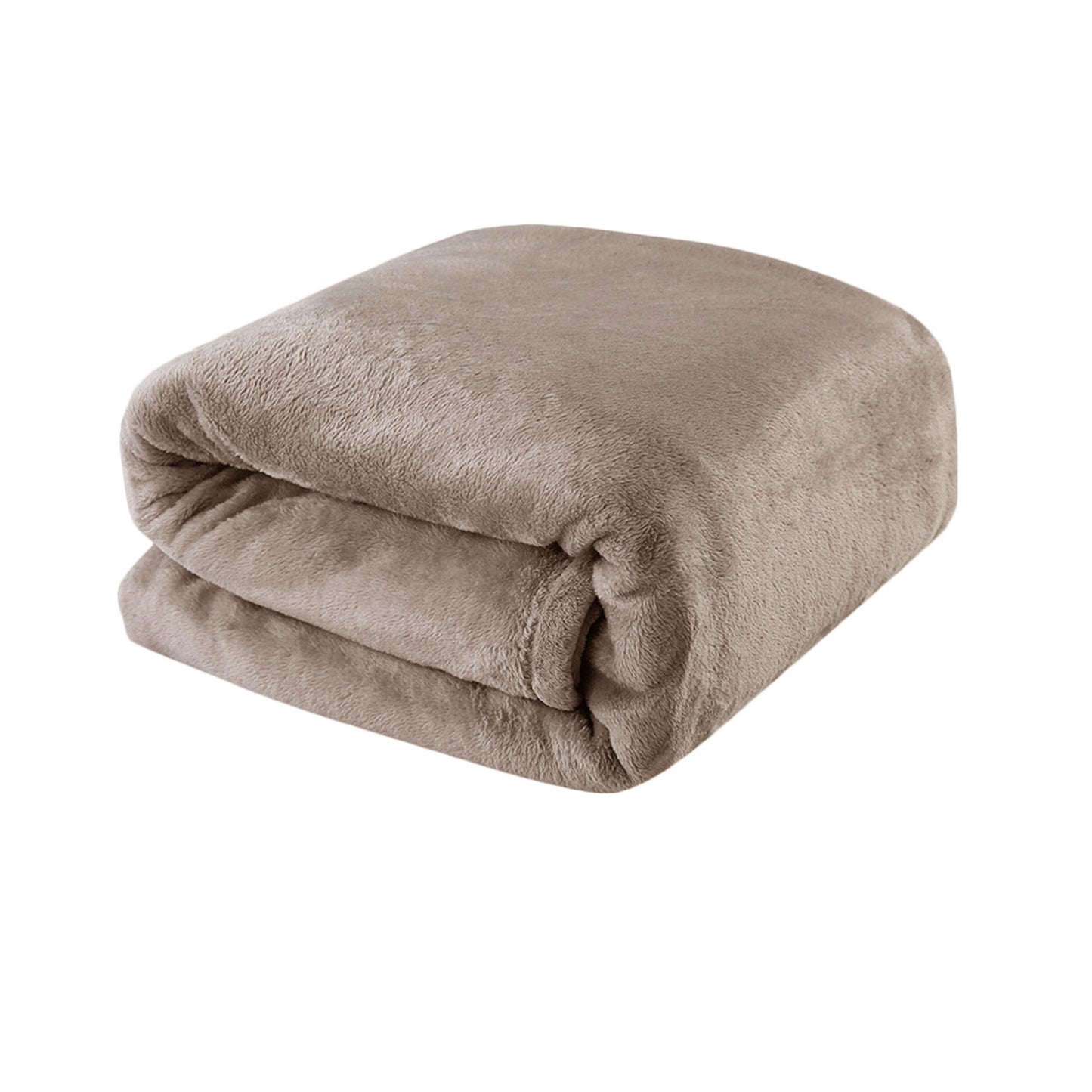 Light Weight Coral Fleece Blanket Brown Queen/ King V442-ATX-BLANKET-CORALFLEECE-BROWN-KI