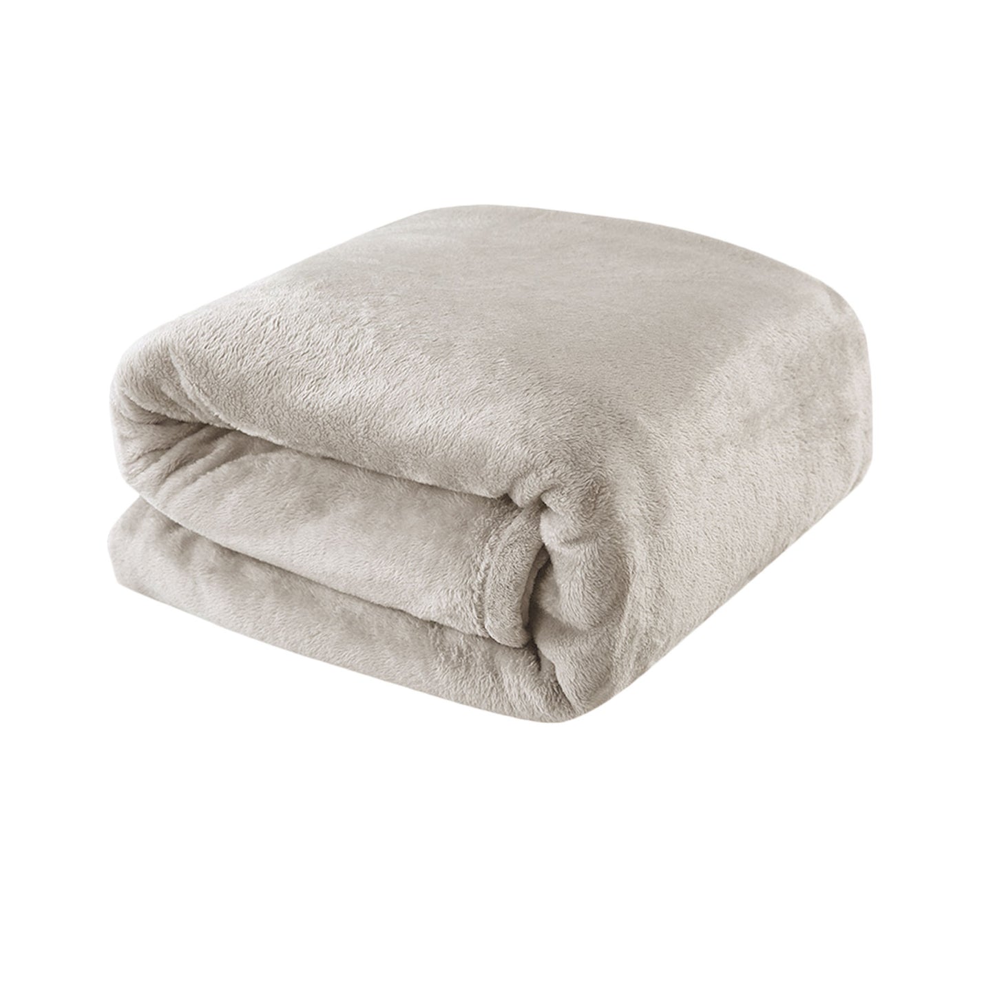Light Weight Coral Fleece Blanket Oatmeal Queen/ King V442-ATX-BLANKET-CORALFLEECE-OATMEAL-KI