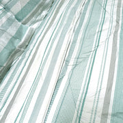Hotel Living 3 Pce Light Weight Comforter Set Queen/King Oscar Mosaic V442-ATX-COMFORTER-OSCARO1-TEAL-QS