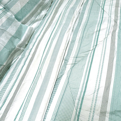 Hotel Living 3 Pce Light Weight Comforter Set Queen/King Oscar Mosaic V442-ATX-COMFORTER-OSCARO1-TEAL-QS