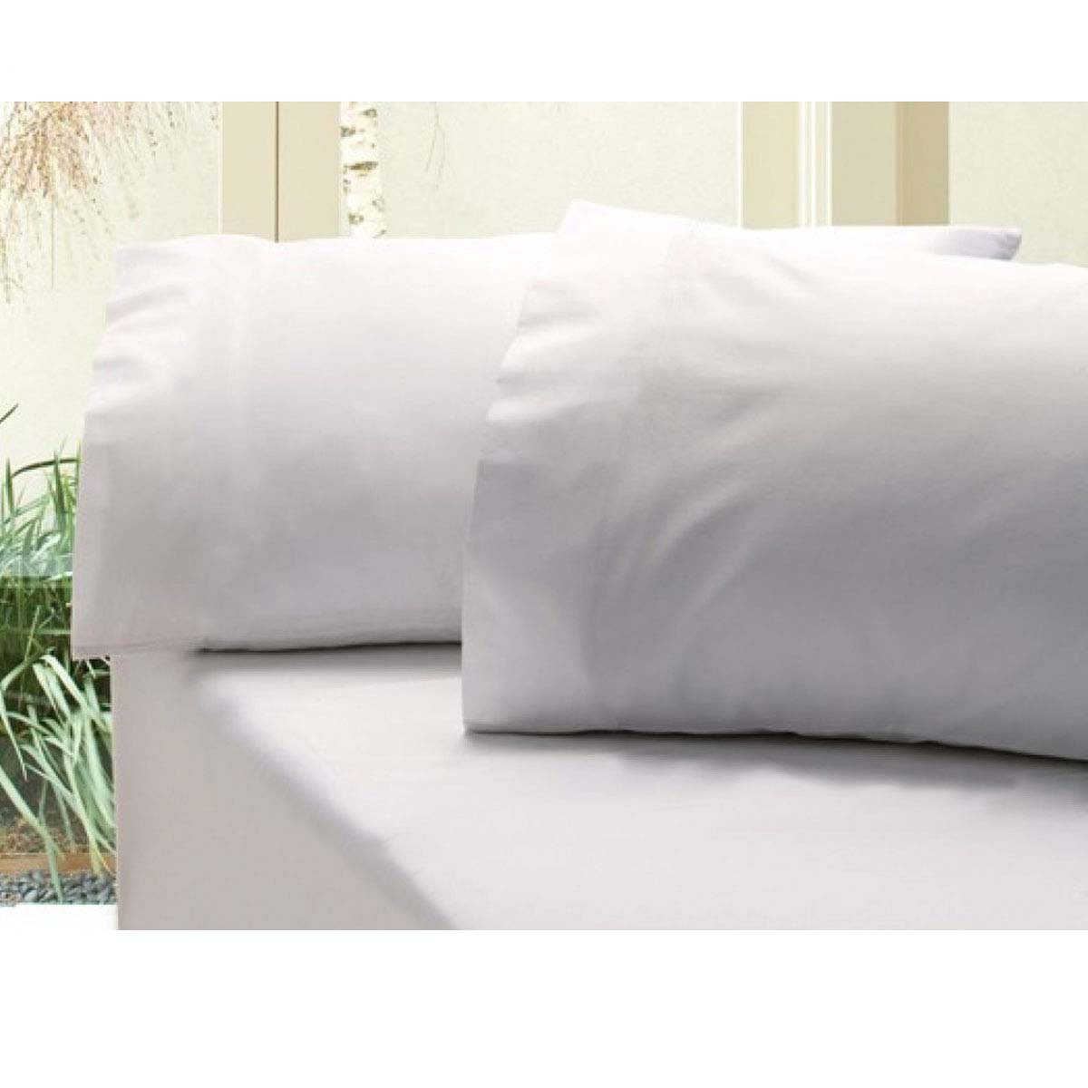 Revive 400TC Cotton Sateen Combo Set King White V442-ATX-FITTEDSS-REVIVE400-WHITE-KI