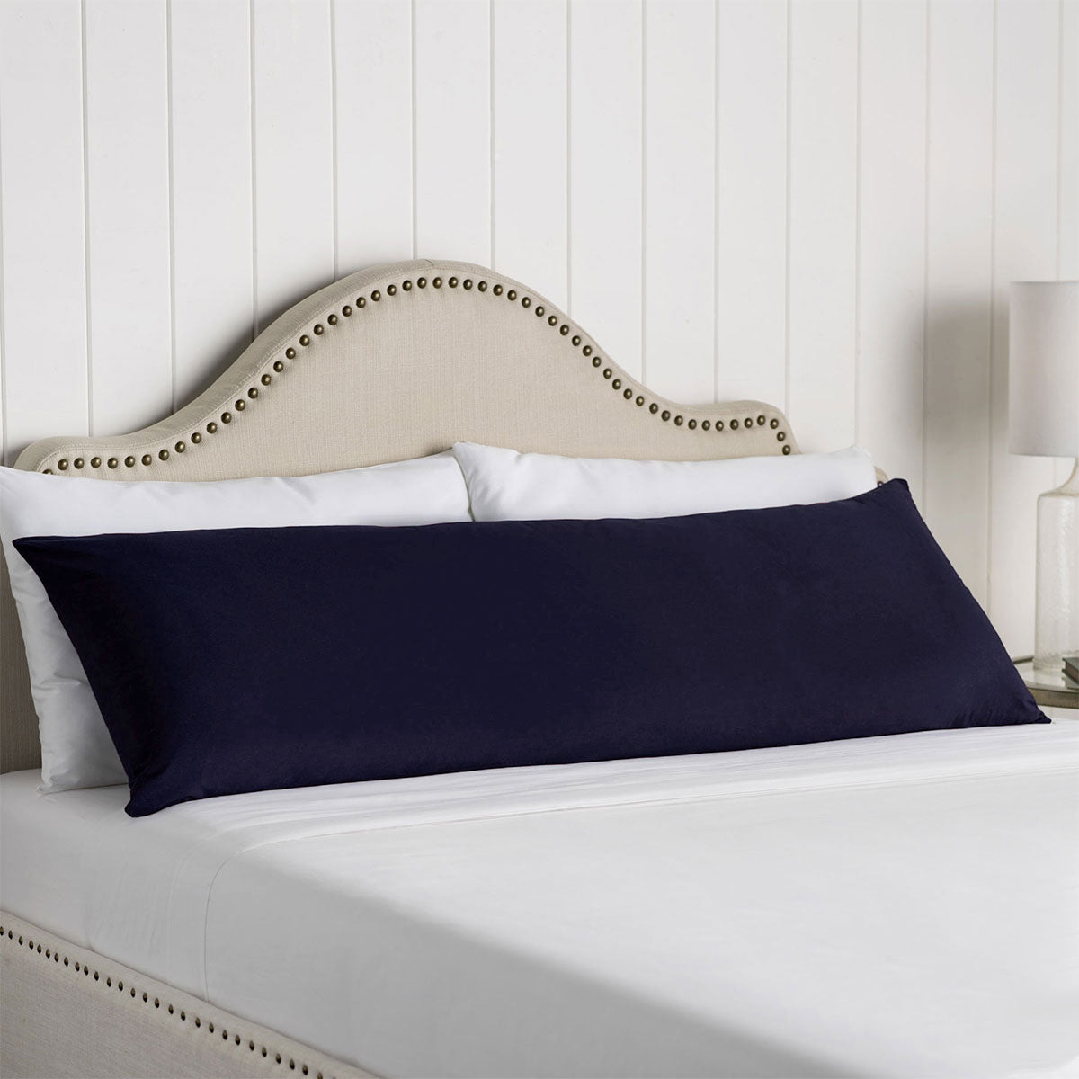 Artex 100% Cotton Body Pillowcase Aubergine V442-ATX-PILLOWC-COTTONBODY-AUBERGINE-BO