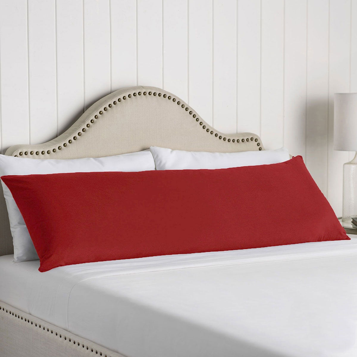 Artex 100% Cotton Body Pillowcase Berry V442-ATX-PILLOWC-COTTONBODY-BERRY-BO