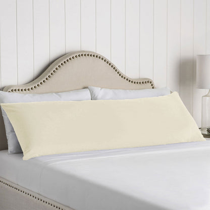 Artex 100% Cotton Body Pillowcase Cream V442-ATX-PILLOWC-COTTONBODY-CREAM-BO