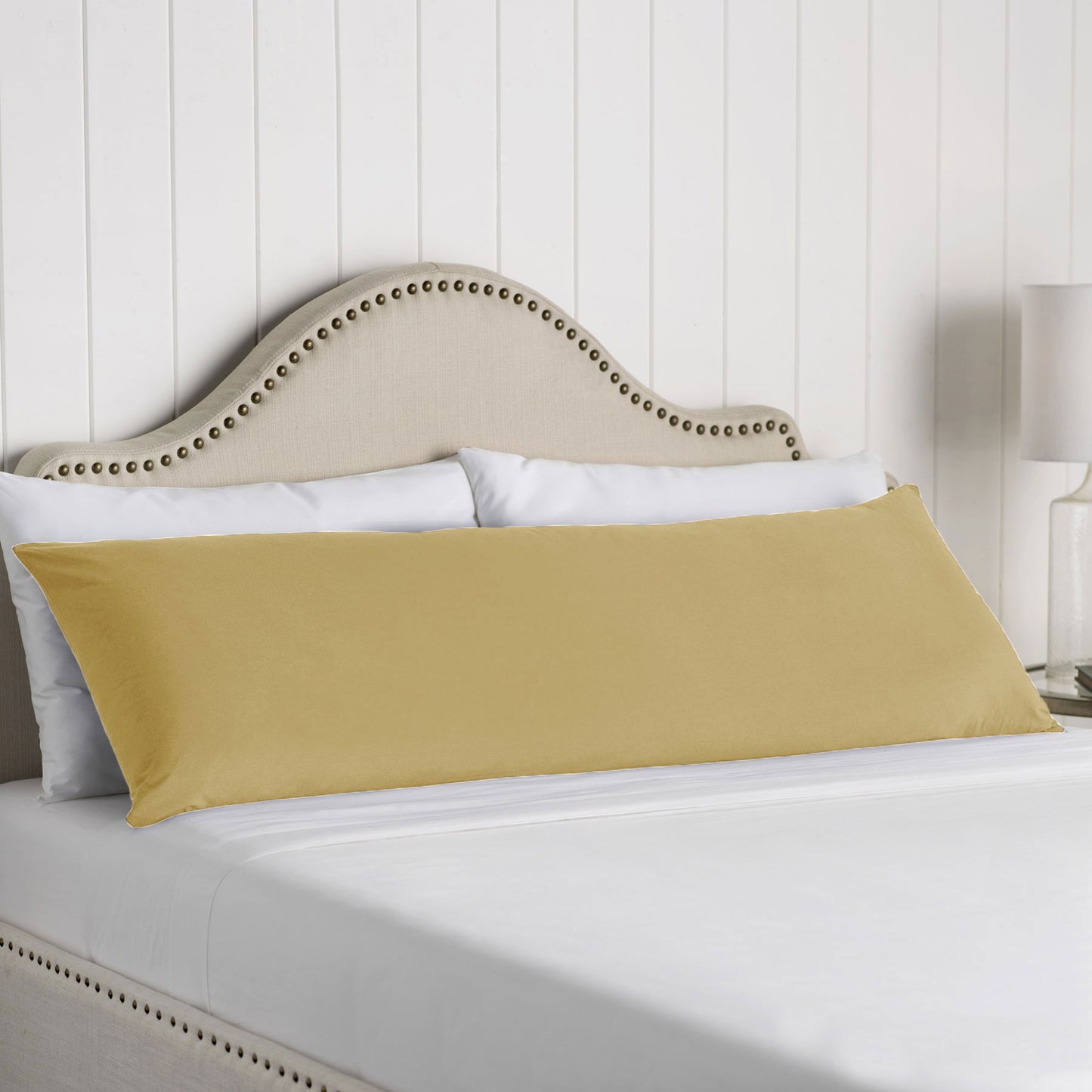 Artex 100% Cotton Body Pillowcase Latte V442-ATX-PILLOWC-COTTONBODY-LATTE-BO