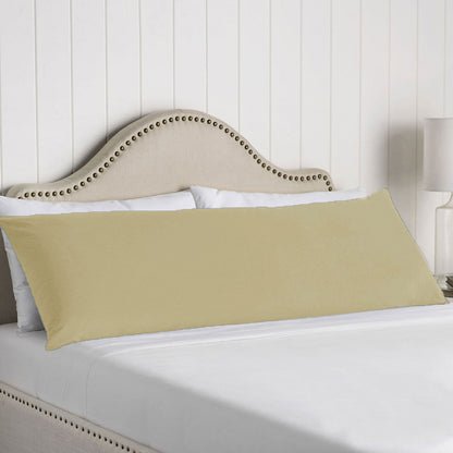 Artex 100% Cotton Body Pillowcase Light Taupe V442-ATX-PILLOWC-COTTONBODY-LIGHTTAUPE-BO