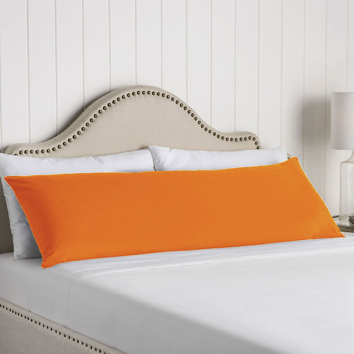Artex 100% Cotton Body Pillowcase Orange V442-ATX-PILLOWC-COTTONBODY-ORANGE-BO