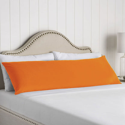Artex 100% Cotton Body Pillowcase Orange V442-ATX-PILLOWC-COTTONBODY-ORANGE-BO