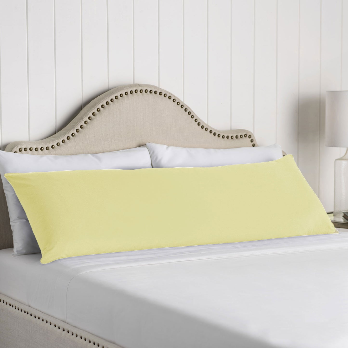 Artex 100% Cotton Body Pillowcase Rich Cream V442-ATX-PILLOWC-COTTONBODY-RICHCREAM-BO