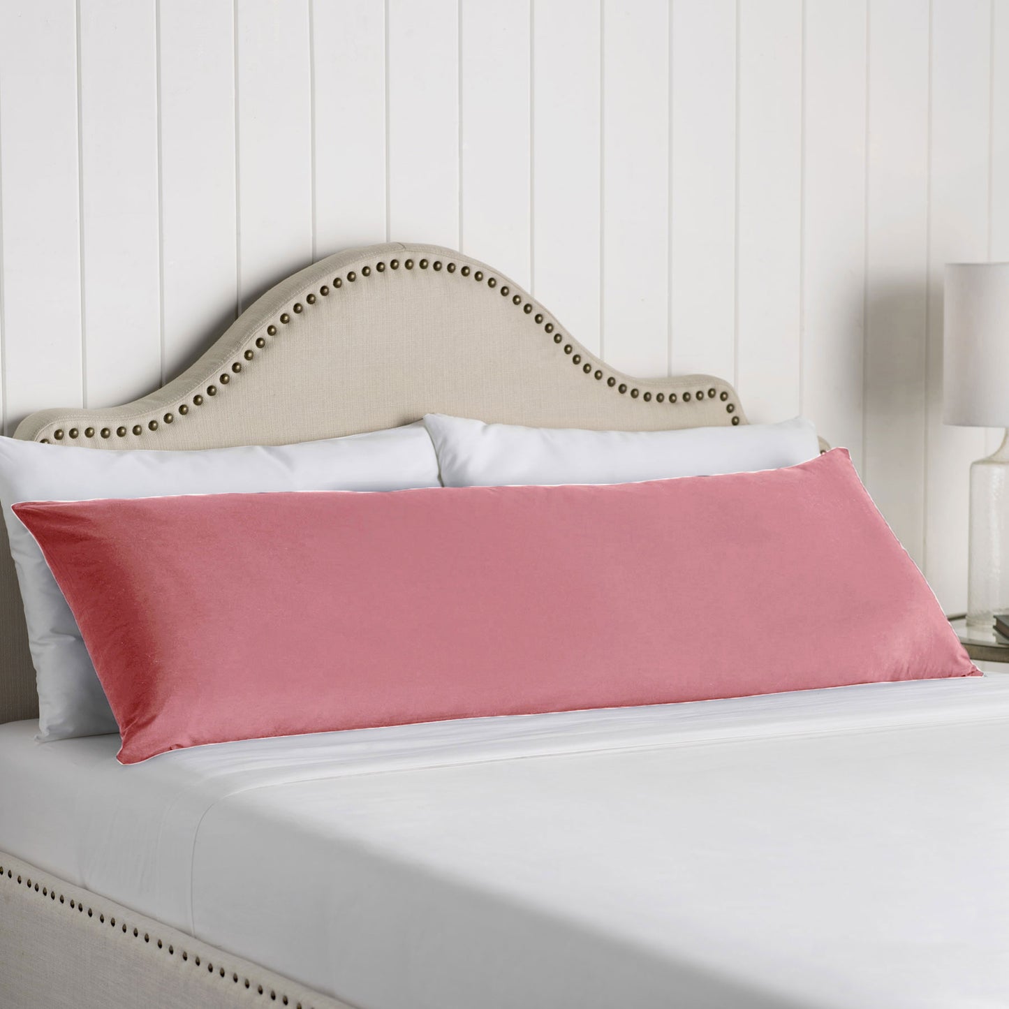 Artex 100% Cotton Body Pillowcase Rose V442-ATX-PILLOWC-COTTONBODY-ROSE-BO