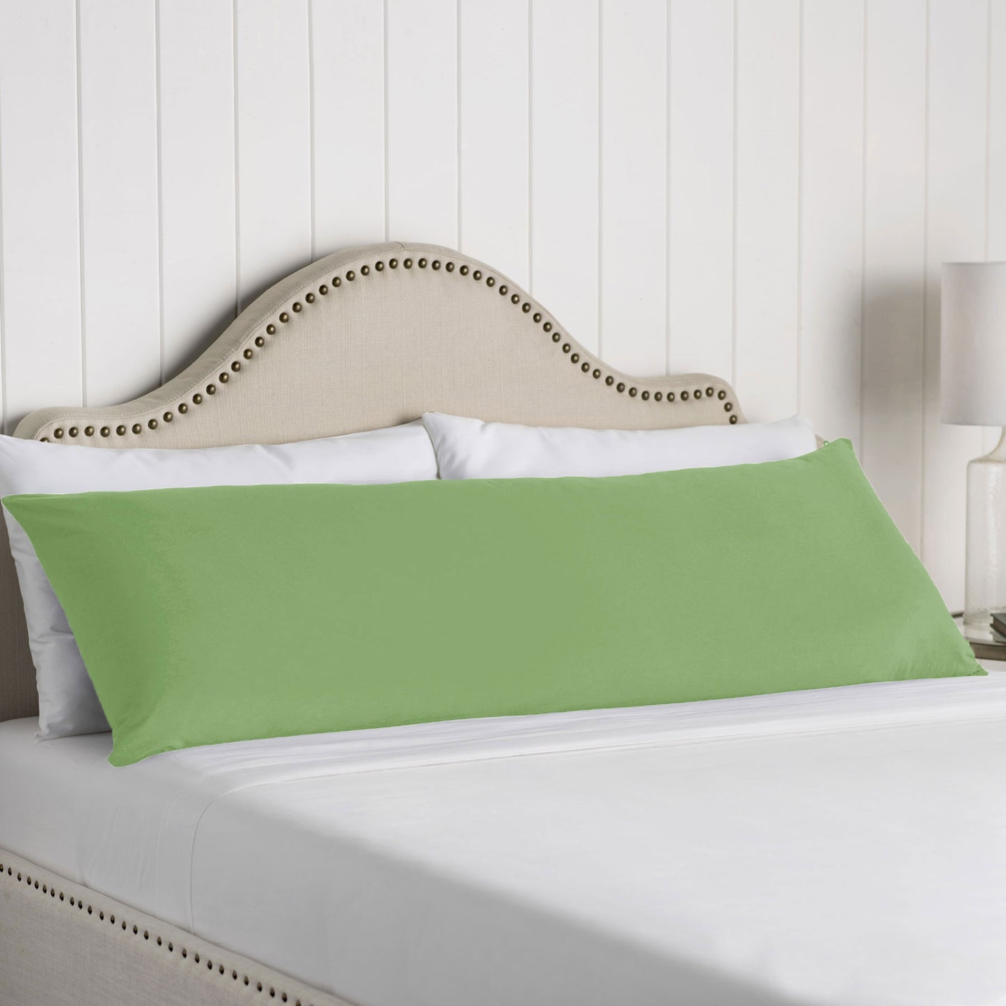 Artex 100% Cotton Body Pillowcase Sage V442-ATX-PILLOWC-COTTONBODY-SAGE-BO